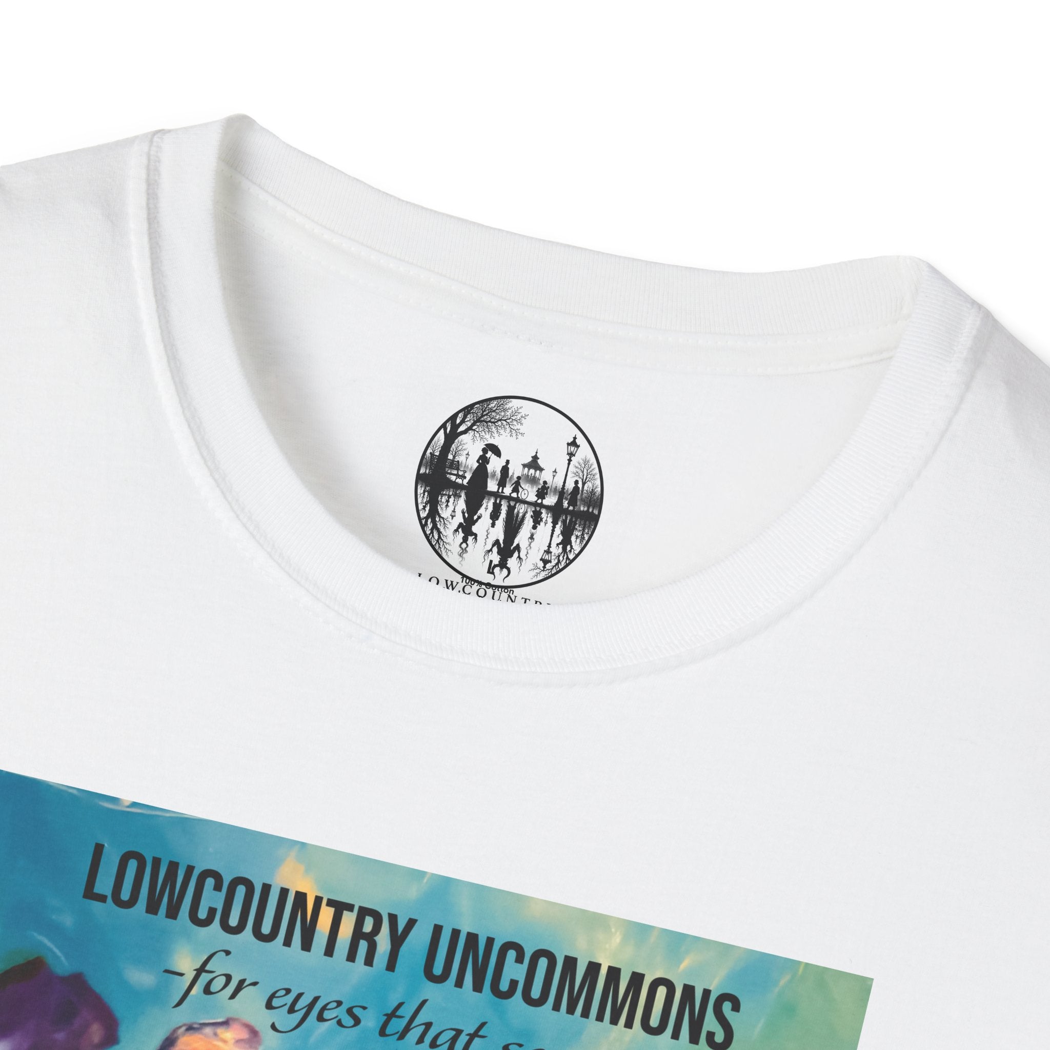 Lowcountry Uncommons — detail from the fountain at Marion Square in Charleston, SC Graphic Tee