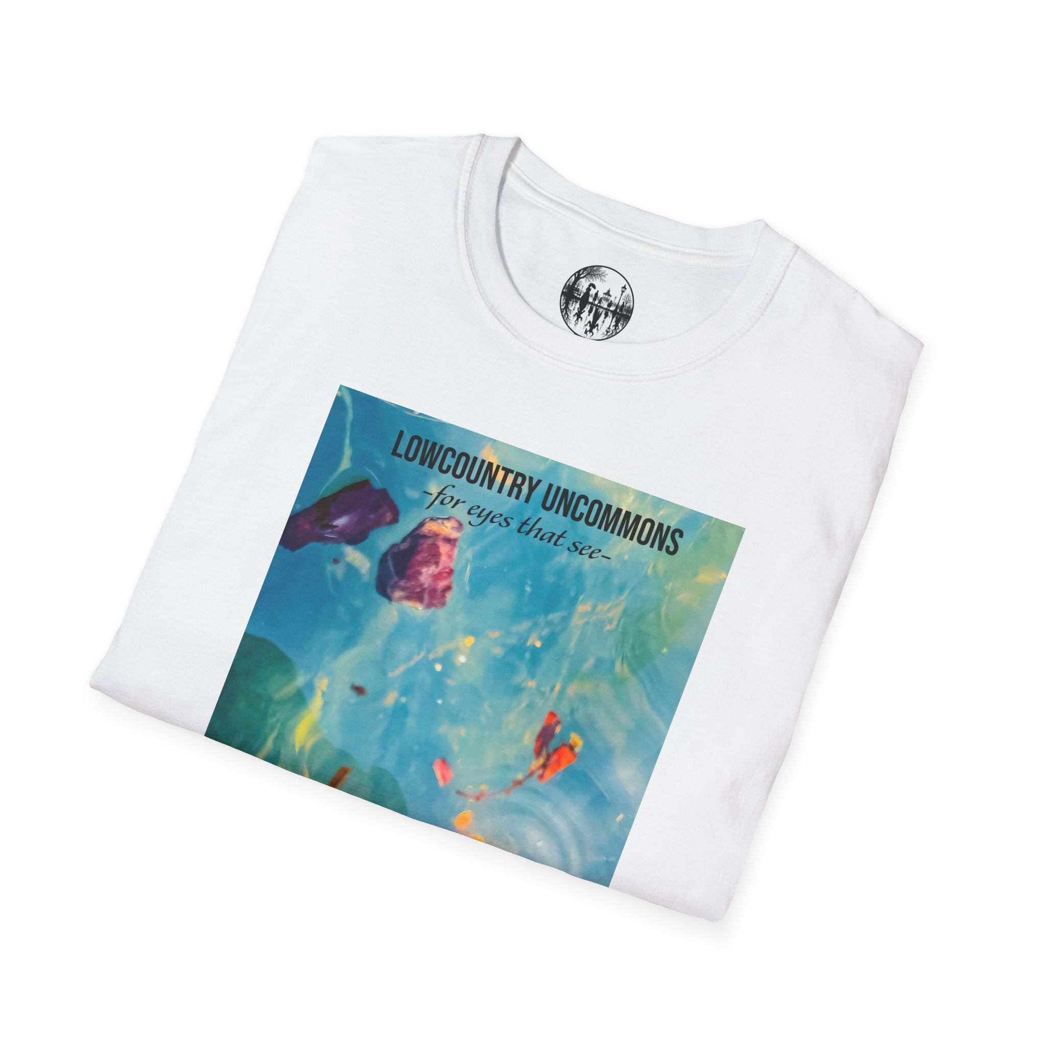 Lowcountry Uncommons — detail from the fountain at Marion Square in Charleston, SC Graphic Tee